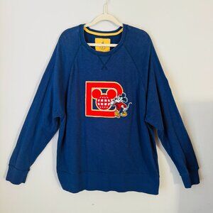 Disney Parks Authentic Original Long Sleeve Pullover Lightweight Sweatshirt Unis